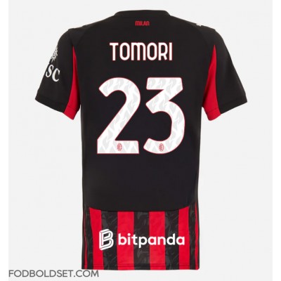 AC Milan Fikayo Tomori #23 Hjemmebanetrøje Dame 2025-26 Kortærmet AC Milan Fikayo Tomori #23 Hjemmebanetrøje Dame 2025-26 Kortærmet